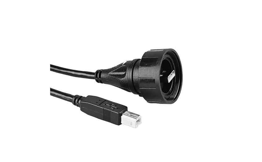 PX0840預連線包覆成型連接器 USB V2.0 線連接器