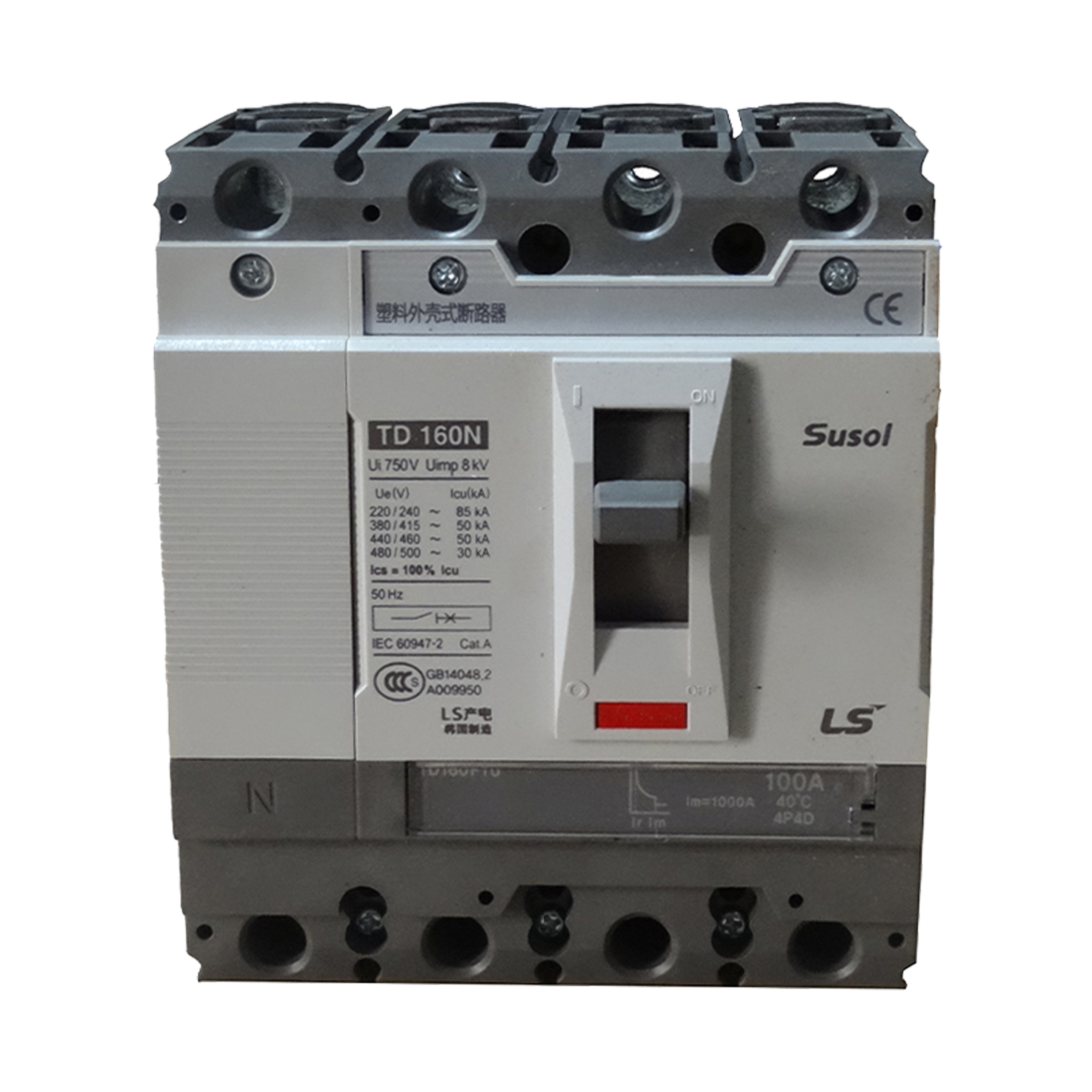 TD系列塑殼斷路器